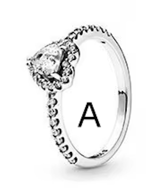 Princess Heart Ring