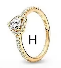 Princess Heart Ring