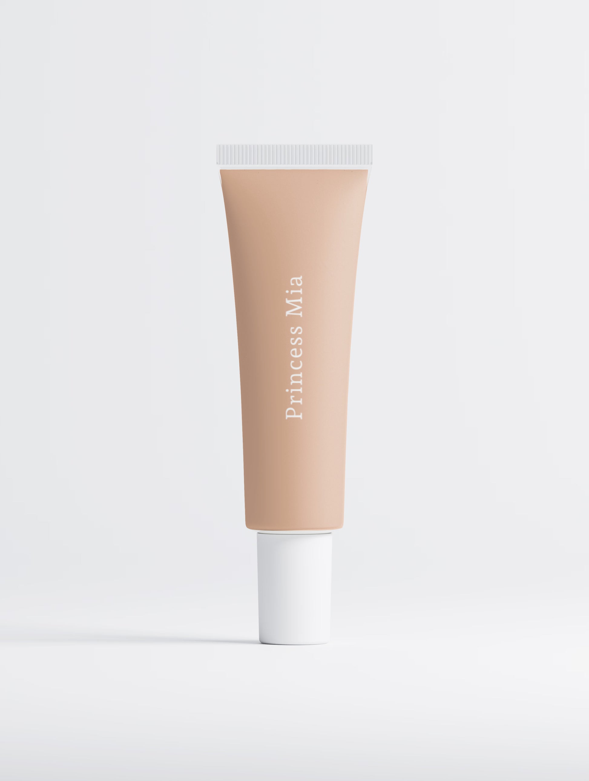 Princess Mia Filter Finish Foundation in Light Cool shade with a smooth semi-matte finish for light skin with cool undertones.