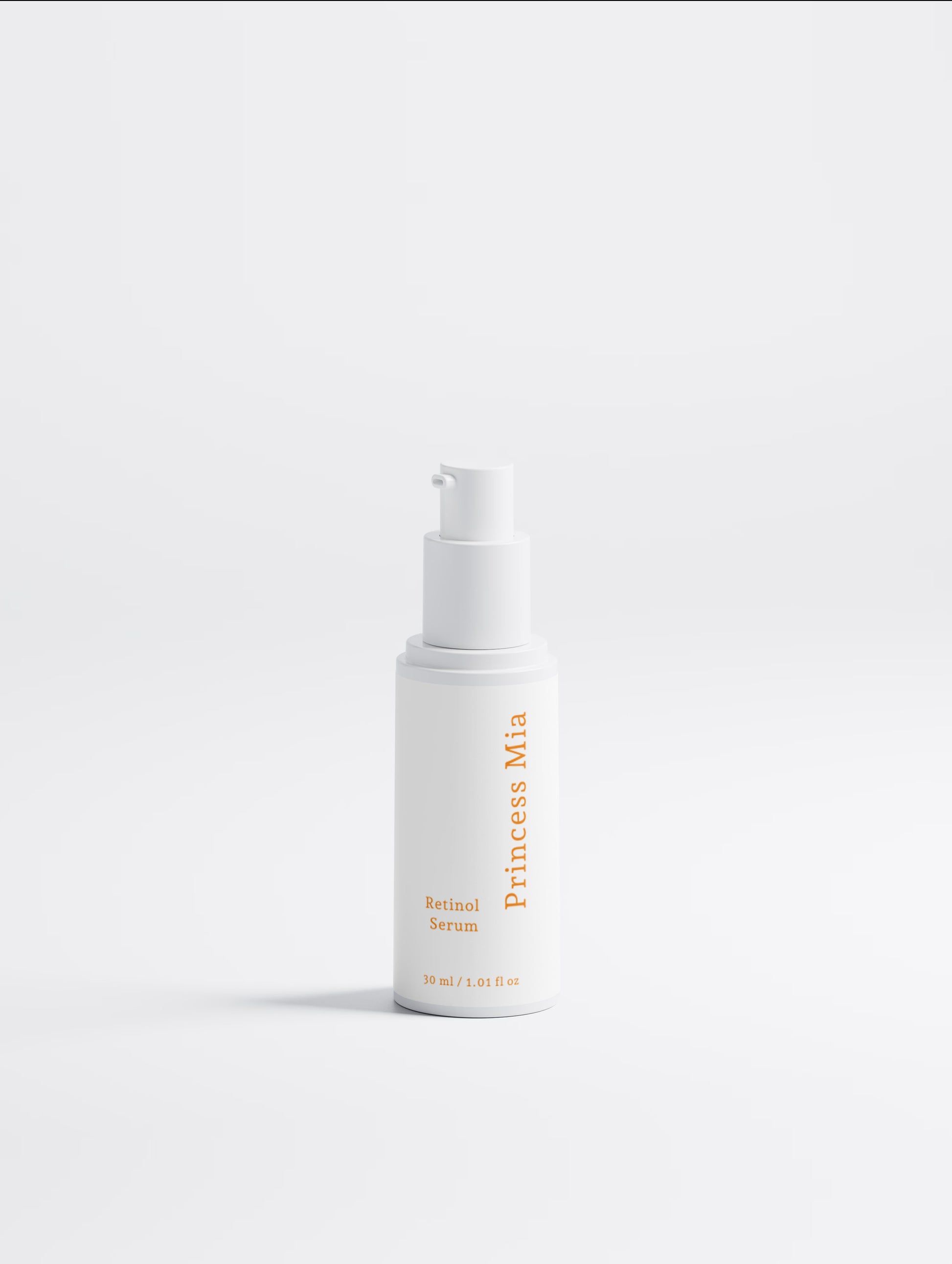 Princess Mia Retinol Serum with 2% Bidens Pilosa retinol alternative for smoother, hydrated, radiant-looking skin.